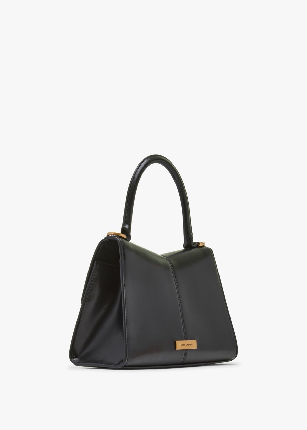 The ST. Marc Top Handle Black Leather Bag