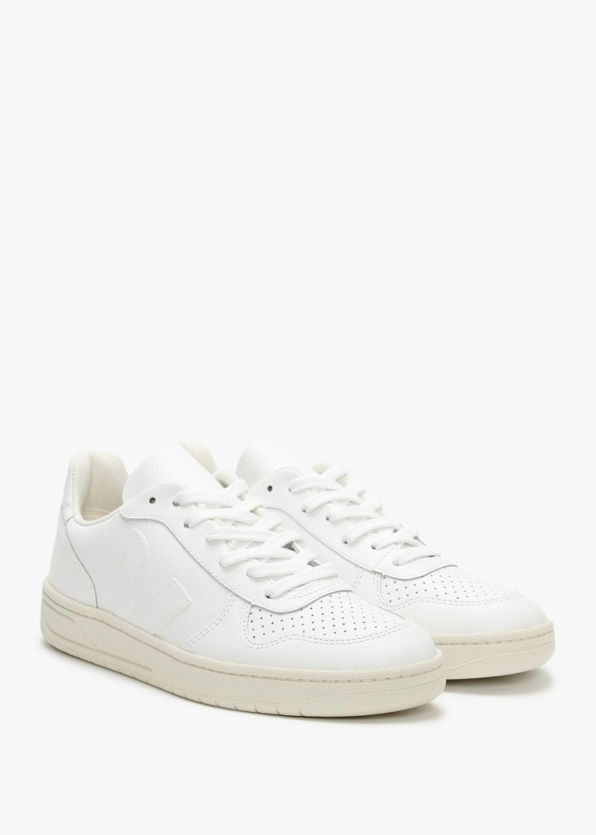 V-10 Leather Extra White Trainers