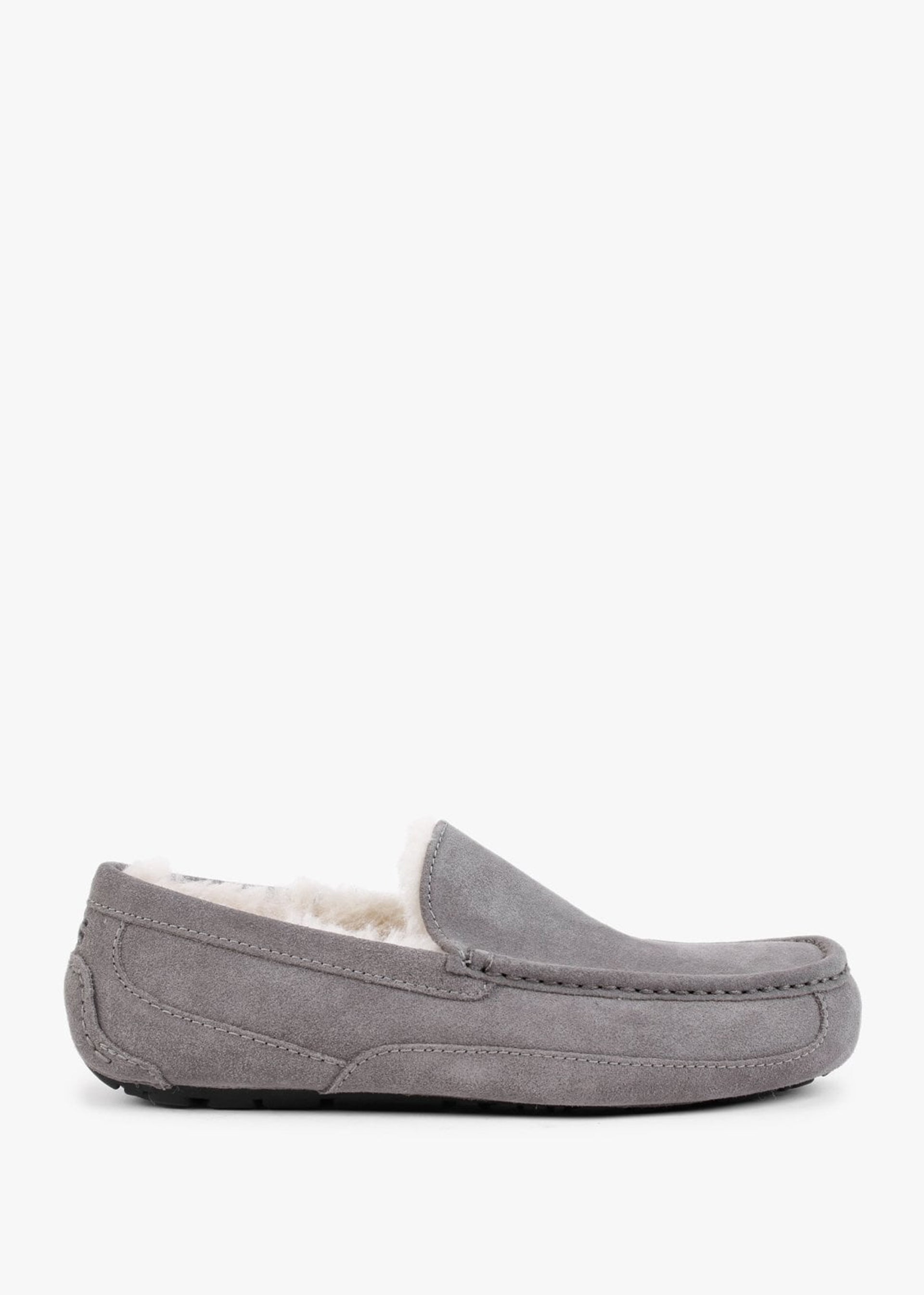 Ascot Suede Shearling Slippers