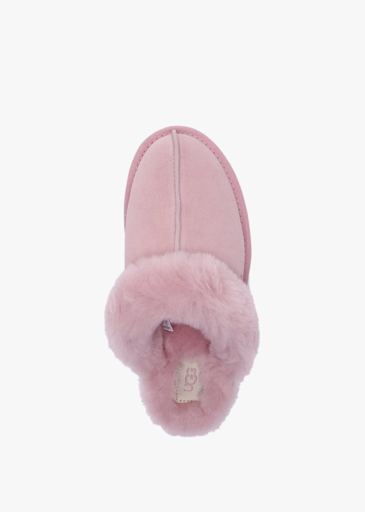 Women's Scuffette II Pink Crystal Suede Shearling Slippers