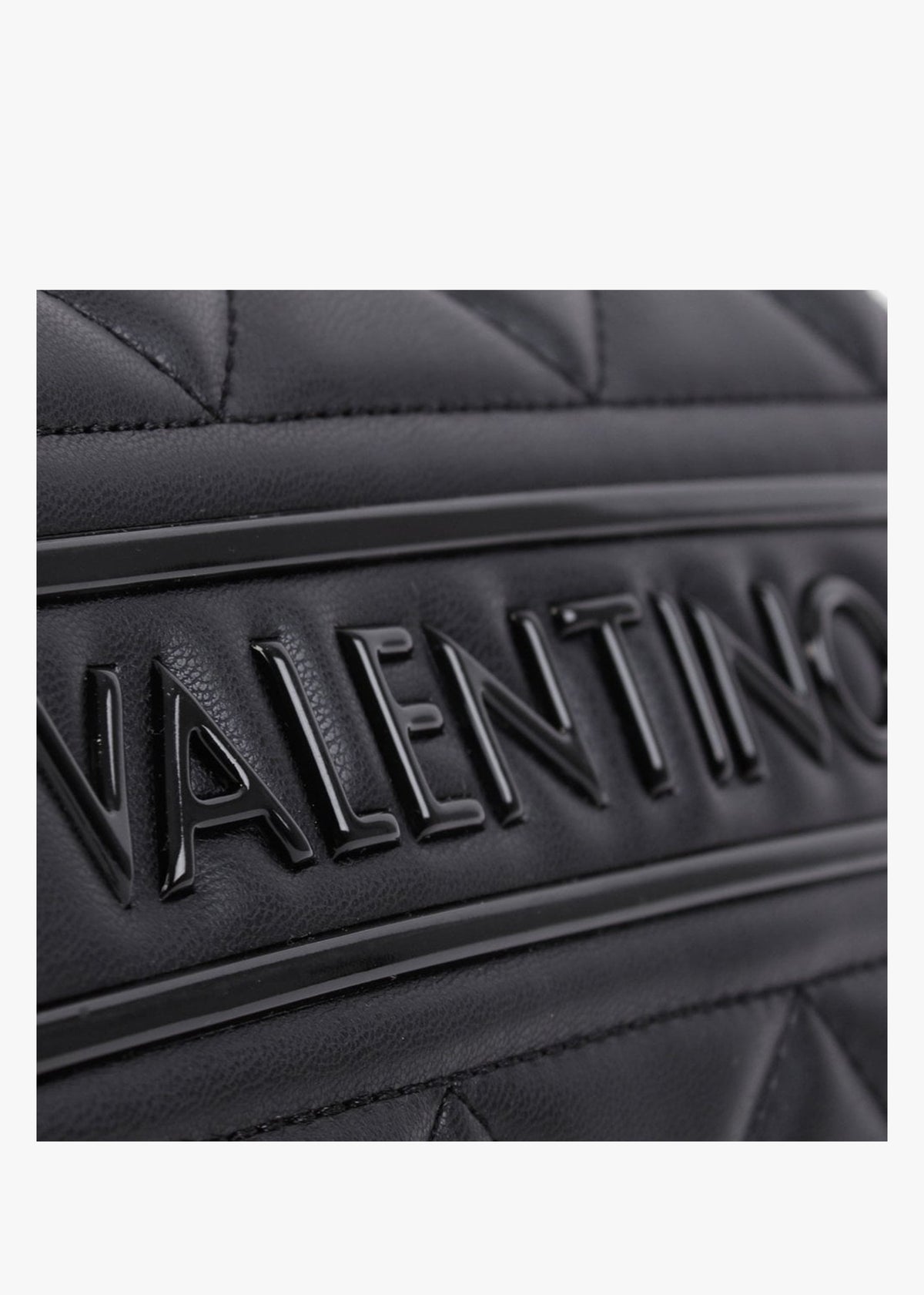Womens Ada Black Quilted Wallet In Black