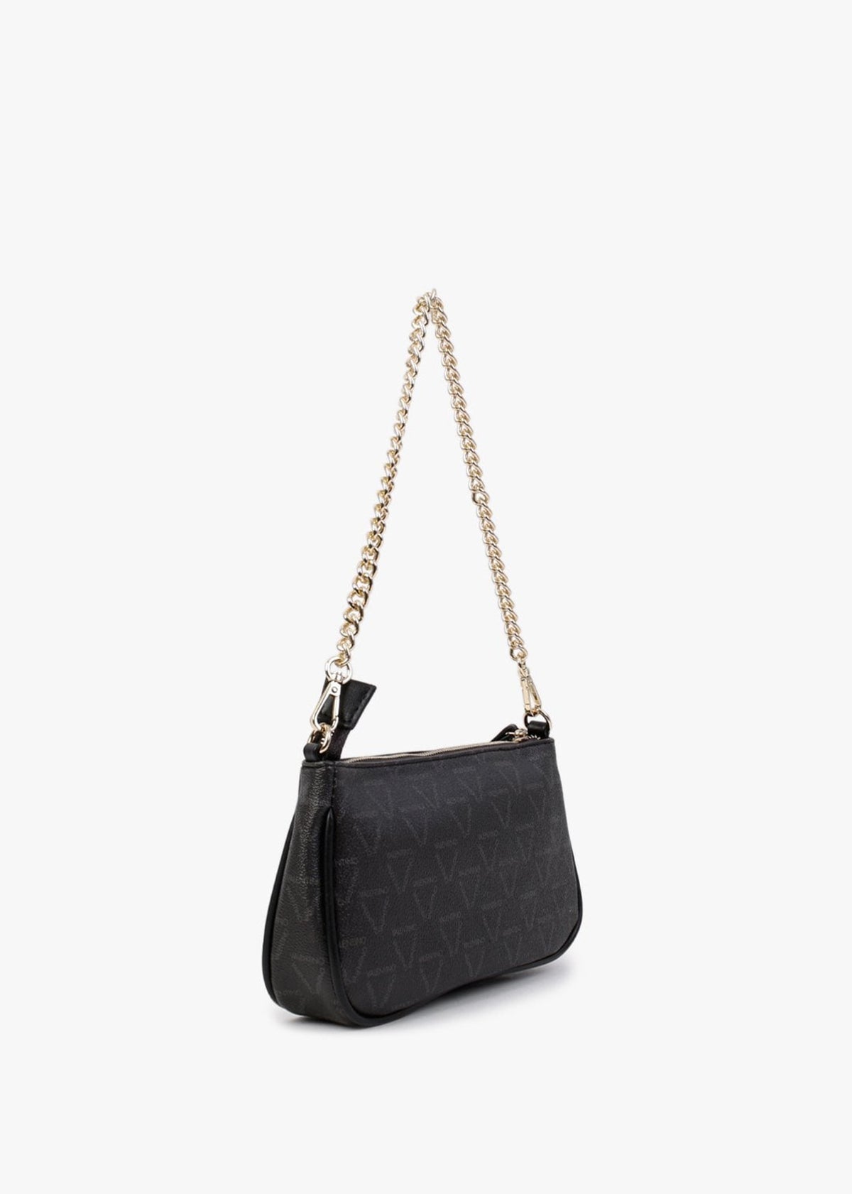 Liuto II Black Multicoloured Pochette Bag