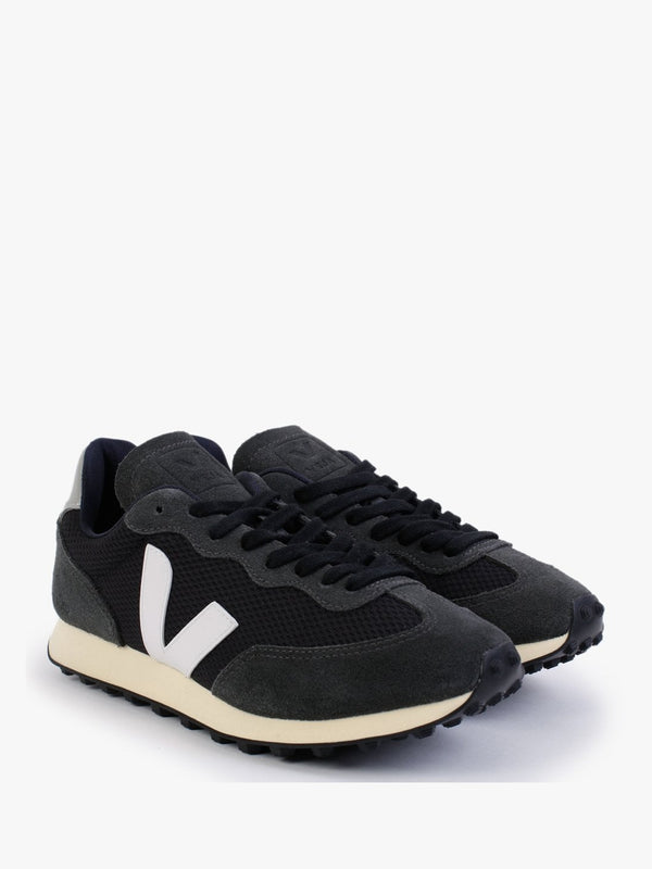 Rio Branco Alveomesh Black White Oxford Grey Trainers