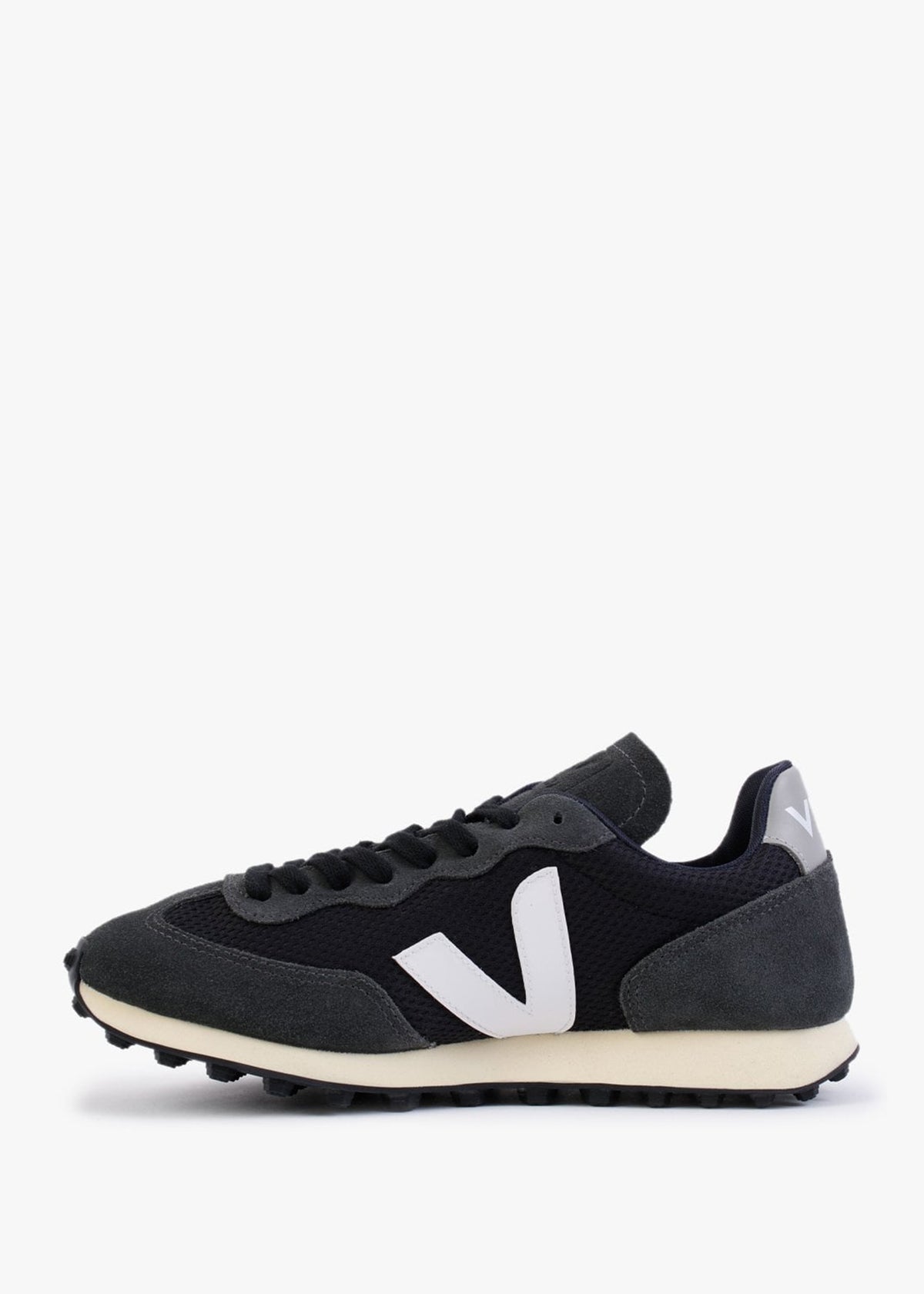 Rio Branco Alveomesh Black White Oxford Grey Trainers
