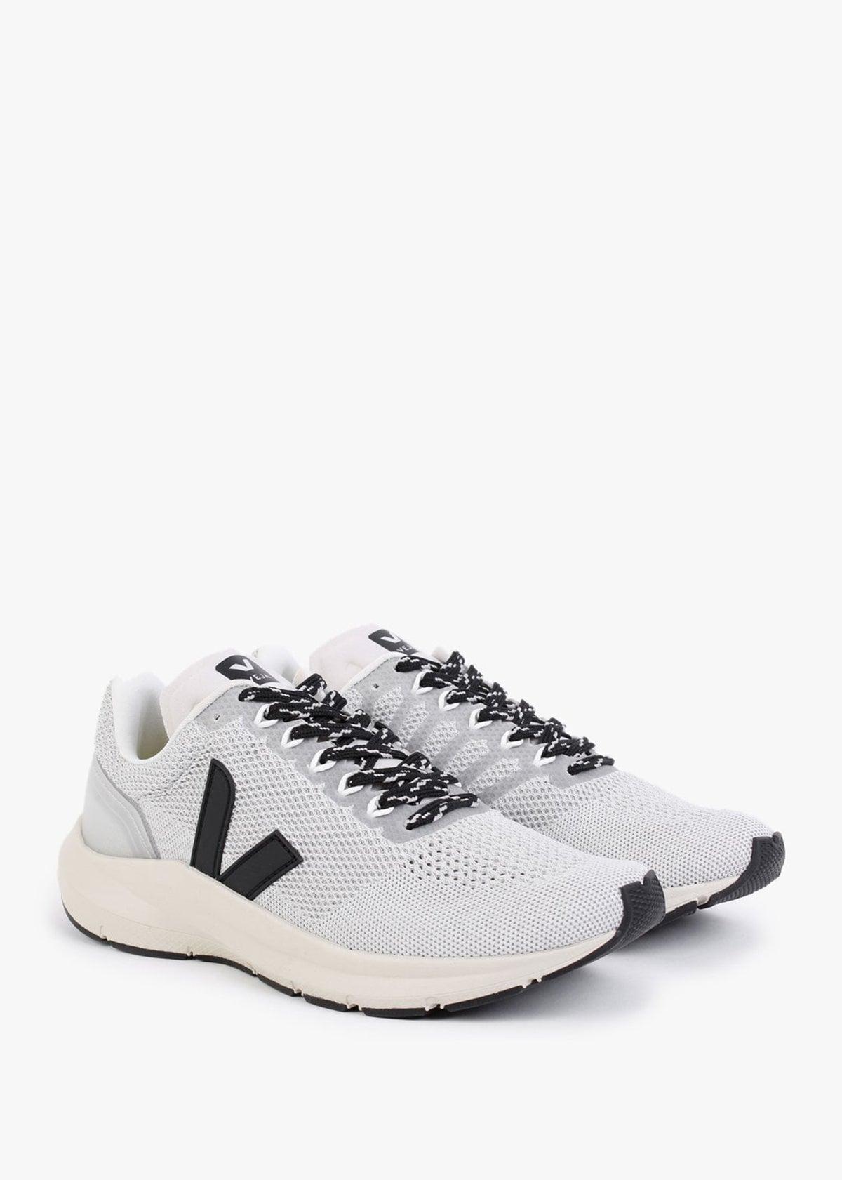 Marlin Pola Black Knitted Trainers