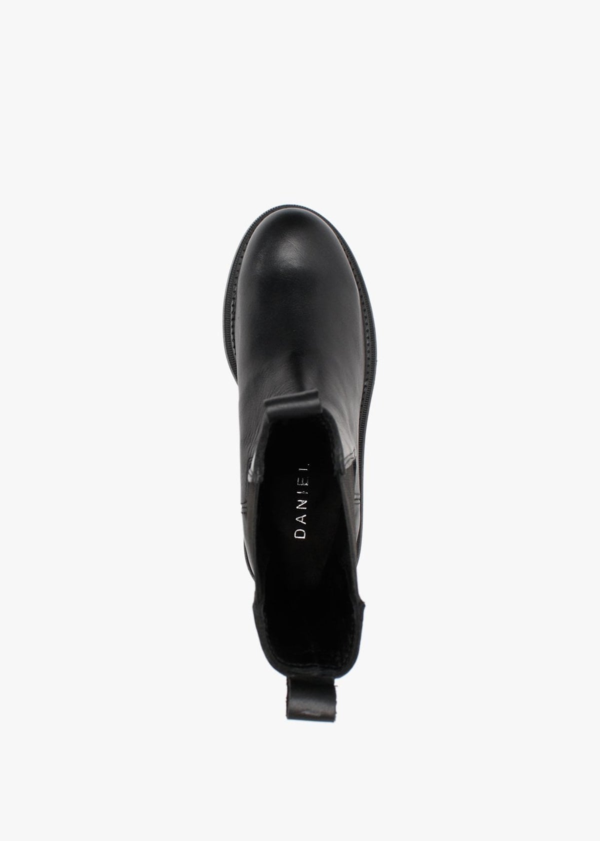 Ivanka Black Leather Tall Chelsea Boots