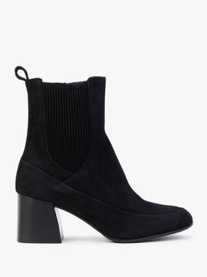 Nocky Black Suede Ankle Boots