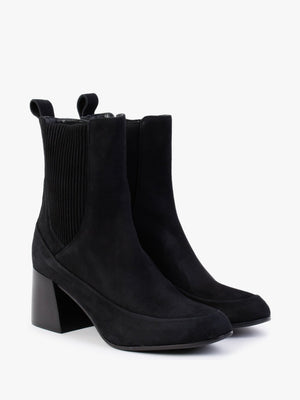 Nocky Black Suede Ankle Boots