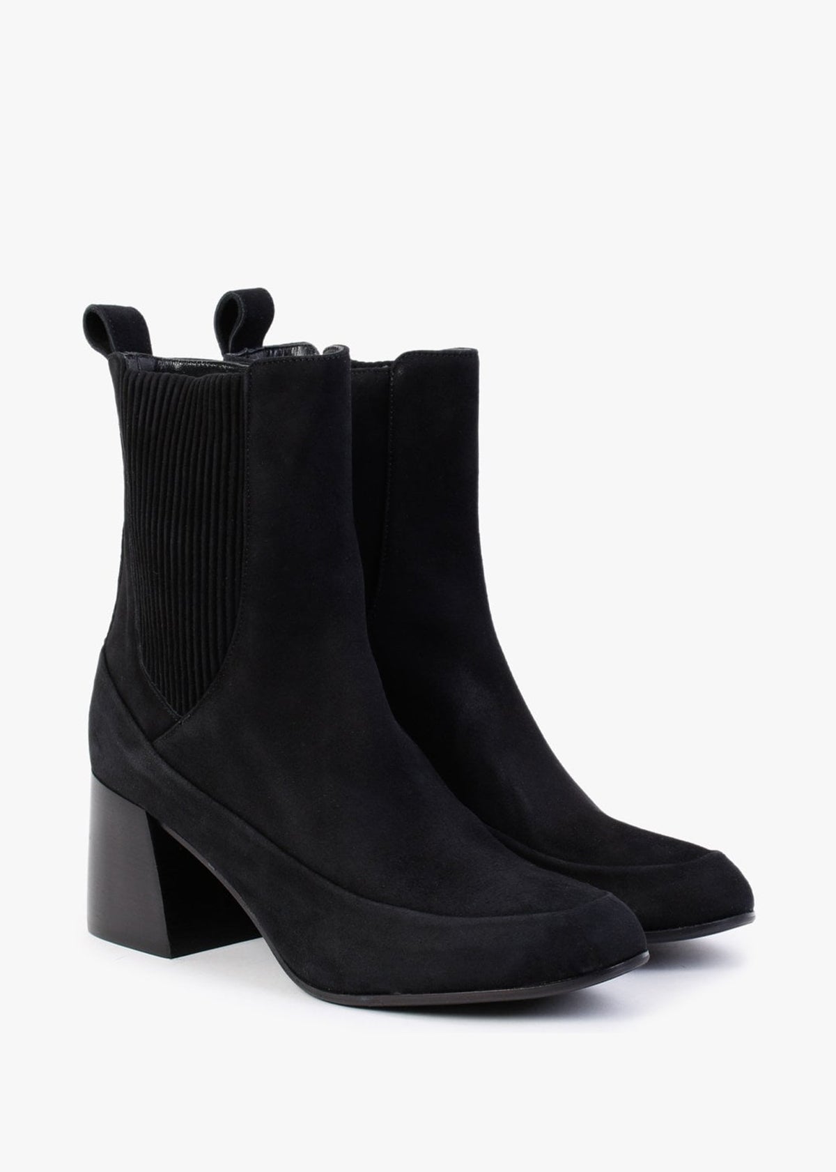 Nocky Black Suede Ankle Boots