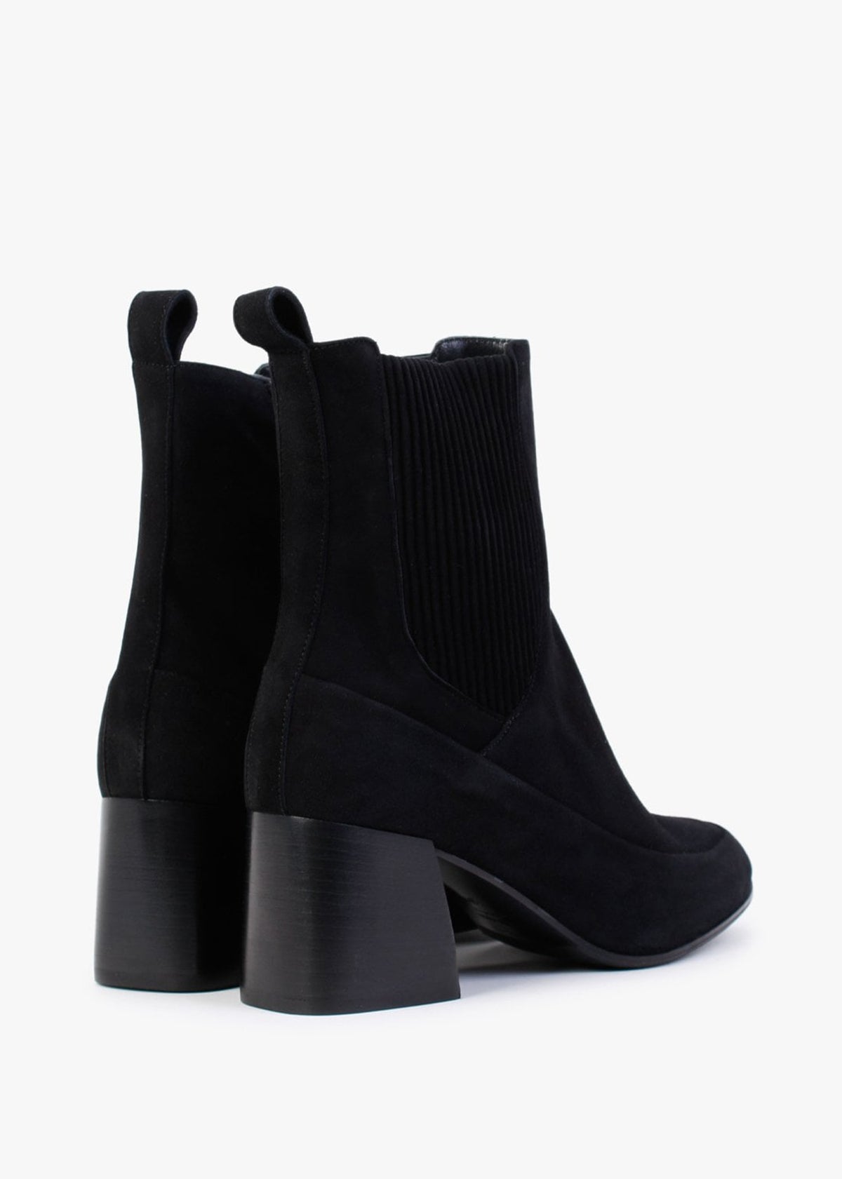 Nocky Black Suede Ankle Boots
