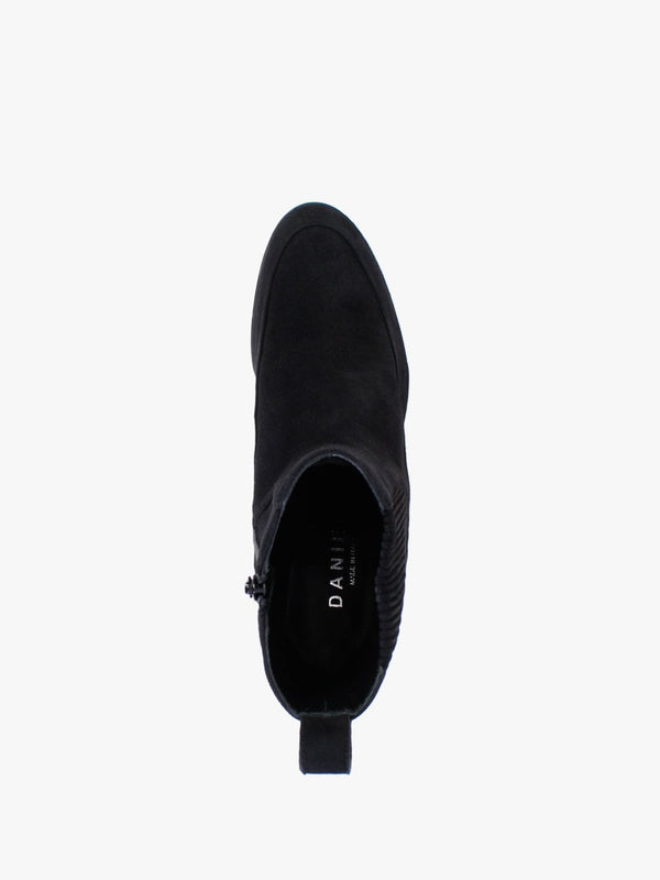 Nocky Black Suede Ankle Boots