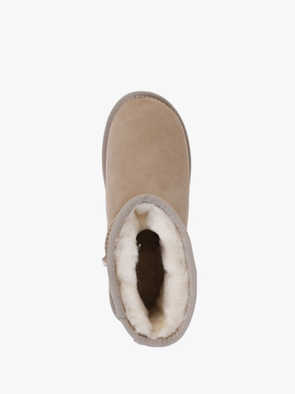 Heritage Xtra Short Sand Twinface Sheepskin Boots