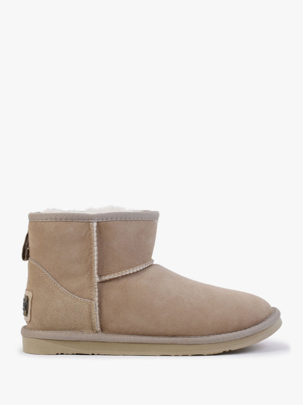 Heritage Xtra Short Sand Twinface Sheepskin Boots
