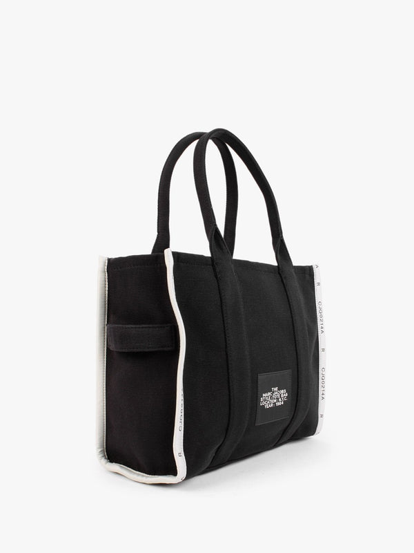 The Jacquard Traveler Black Tote Bag