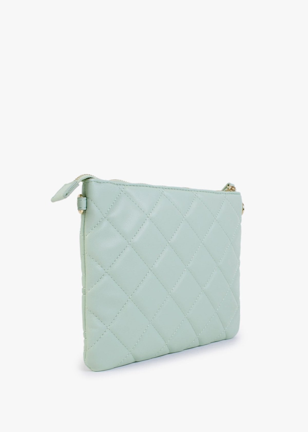 Ada Aloe Quilted Cross-Body Bag