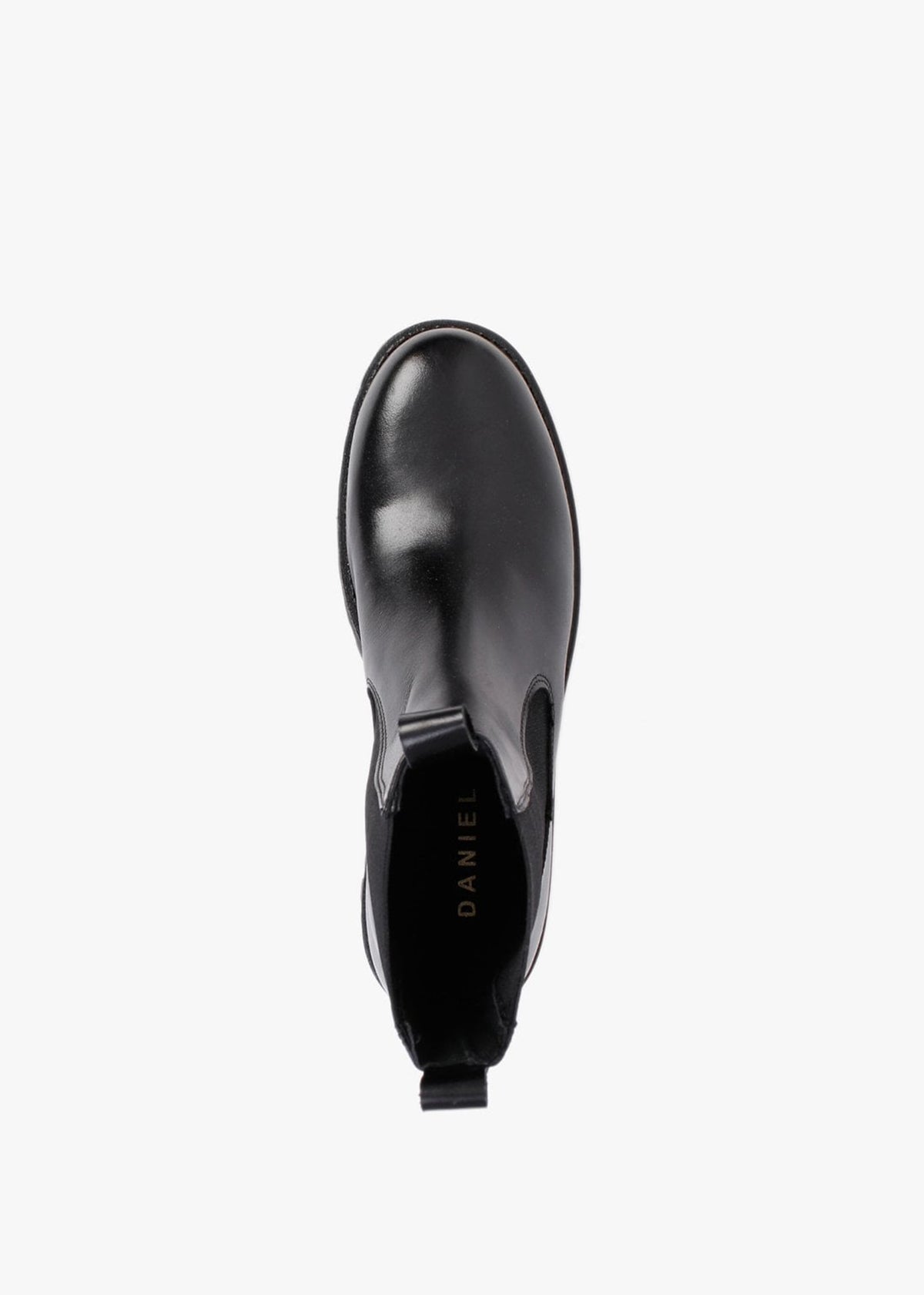 Fleat Black Leather Chelsea Boots