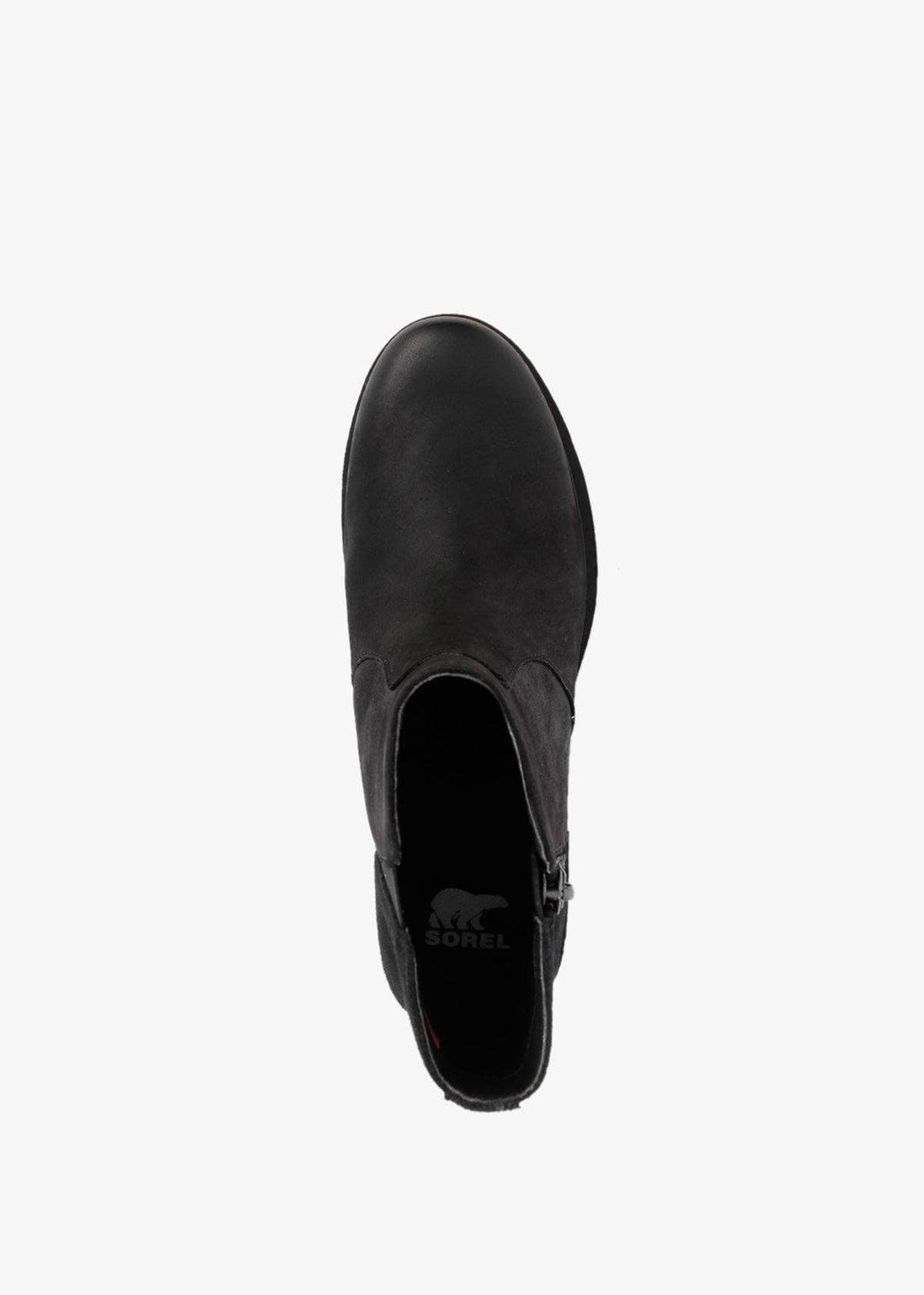 Emelie II Zip Black Sea Salt Leather Waterproof Ankle Boots