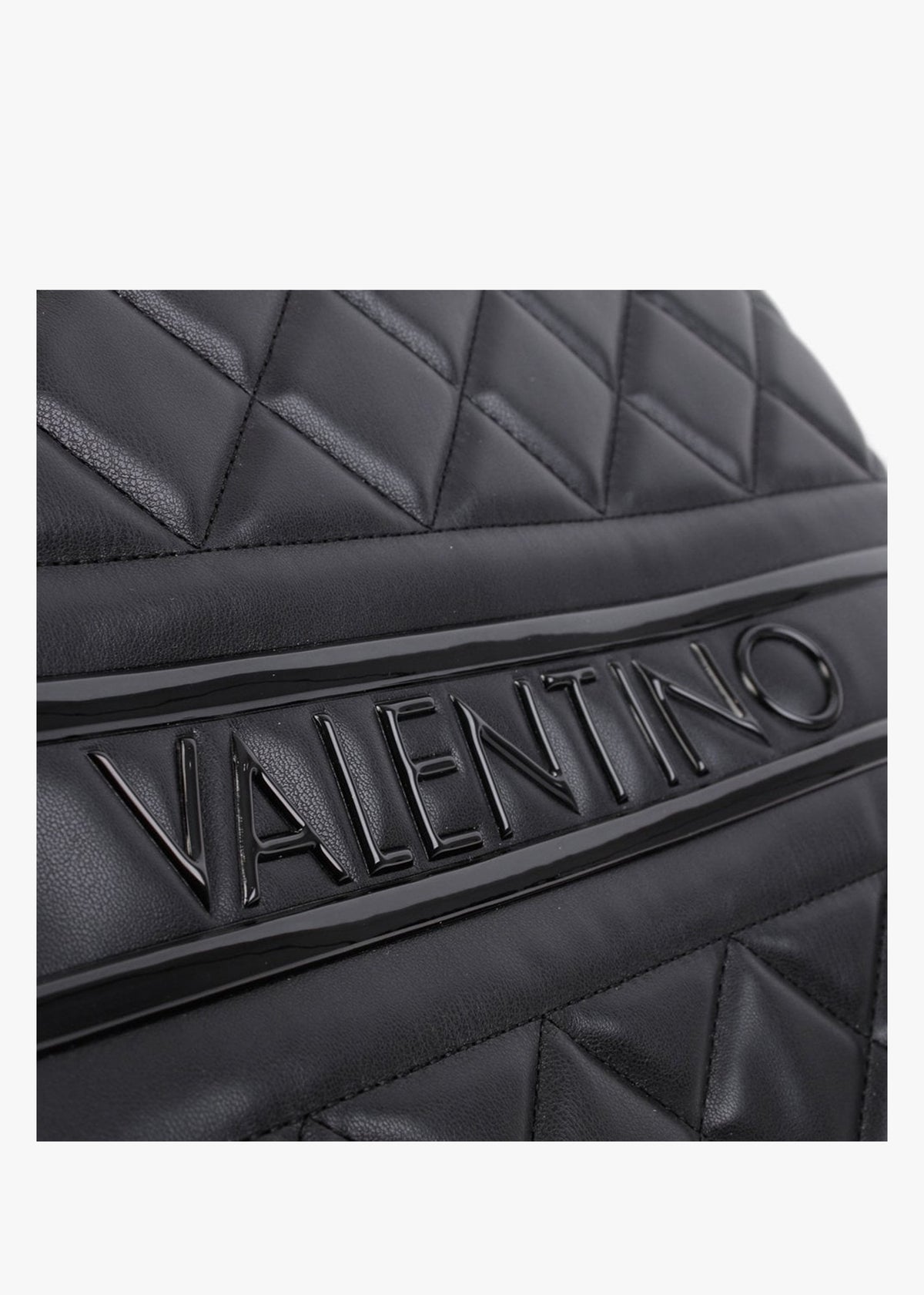 Ada Black Quilted Shopper Bag