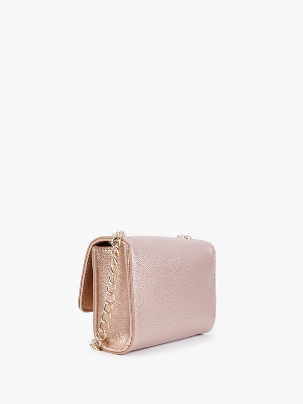 Divina Oro Rosa Pebbled Shoulder Bag