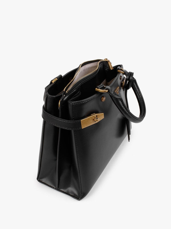 Zadie Black Girlfriend Satchel Bag