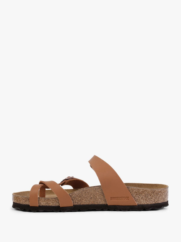 Mayari Ginger Brown Birko-Flor Thong Sandals