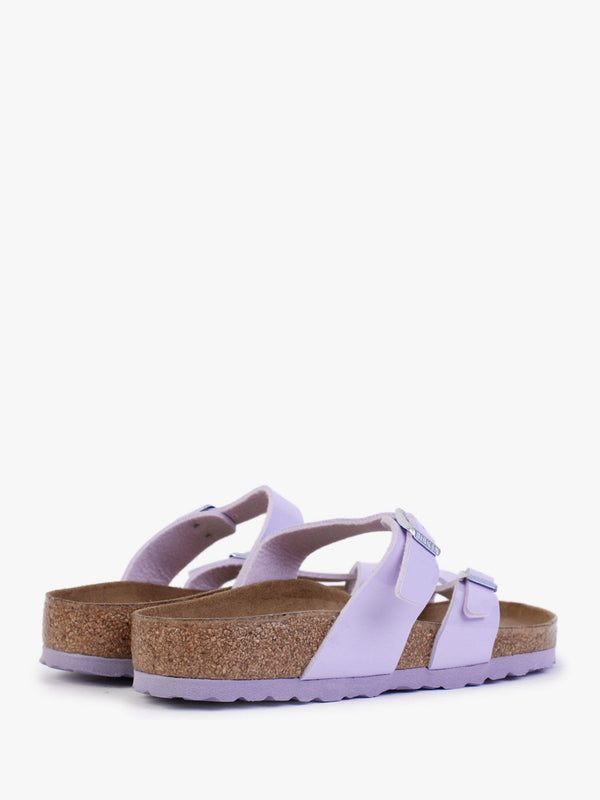 Mayari Purple Fog Patent Birko-Flor Thong Sandals