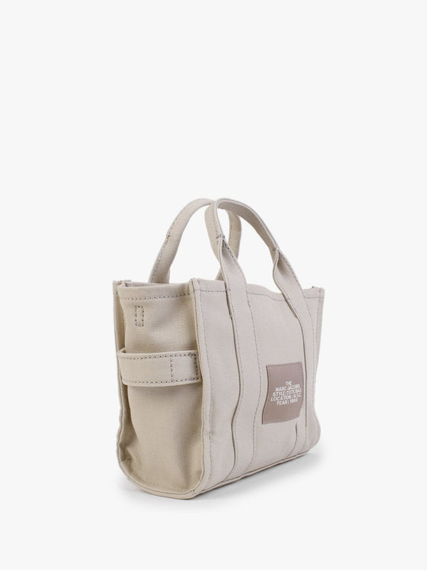 The Small Beige Canvas Tote Bag