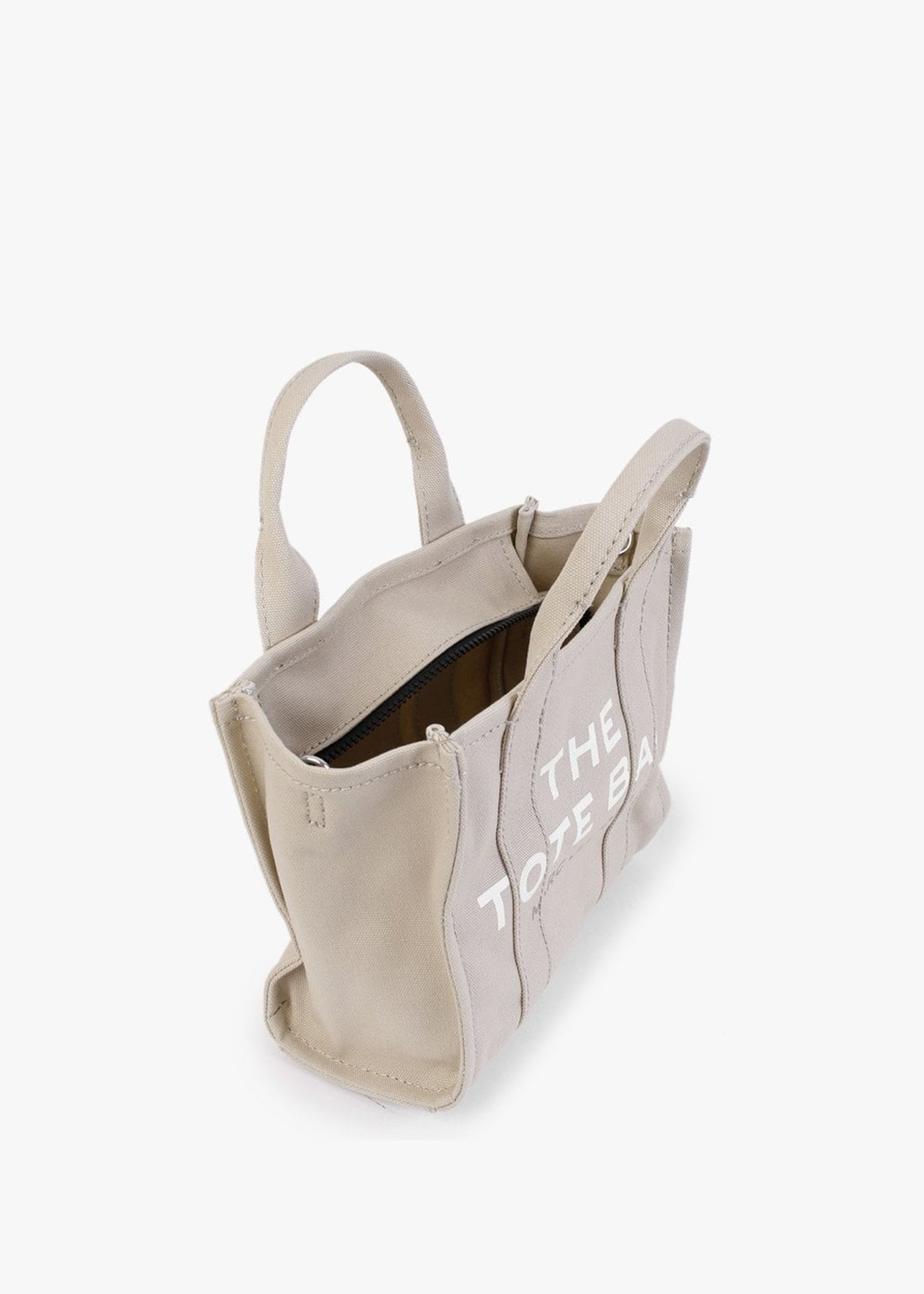 The Small Beige Canvas Tote Bag