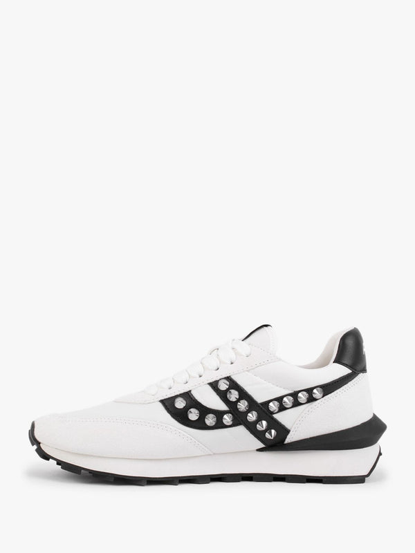 Spider 168 Studs White Off White Eco Trainers