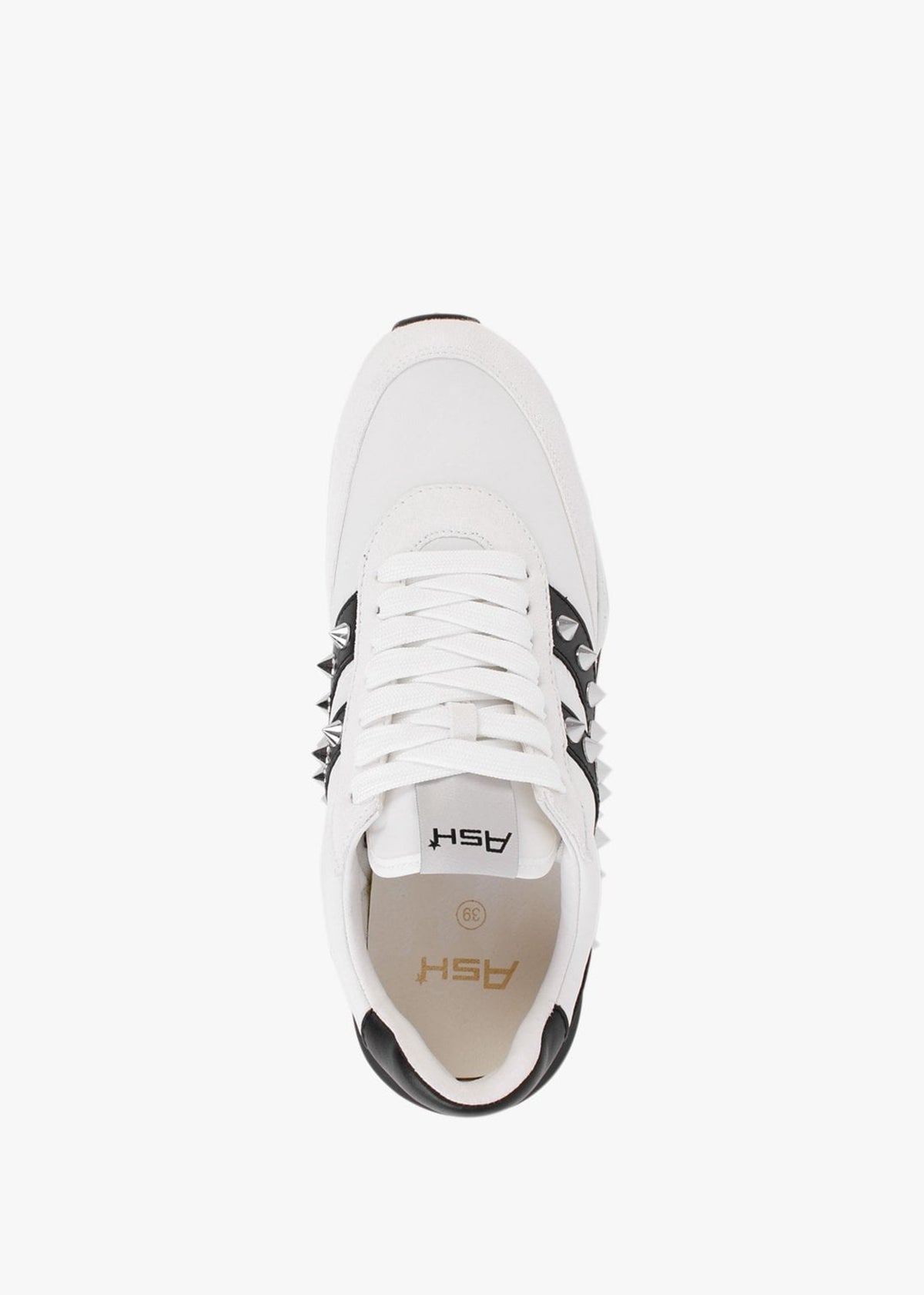 Spider 168 Studs White Off White Eco Trainers