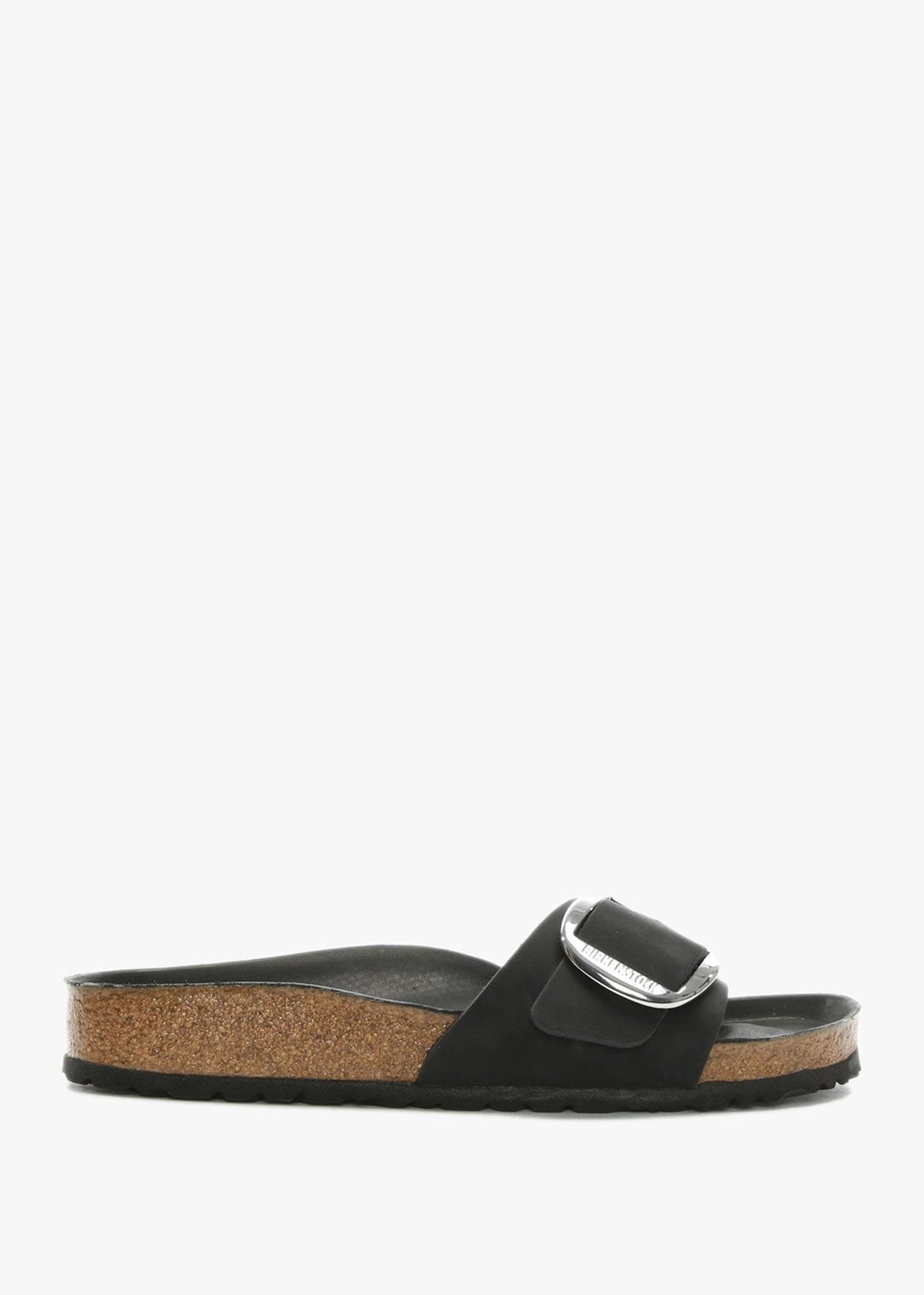 Madrid Big Buckle Leather Mules