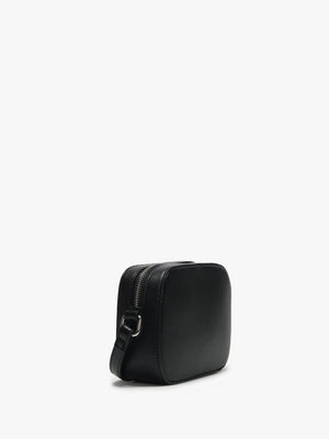 Divina Black Pebbled Camera Bag