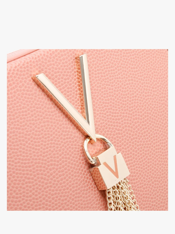 Divina Pink Pebbled Camera Bag