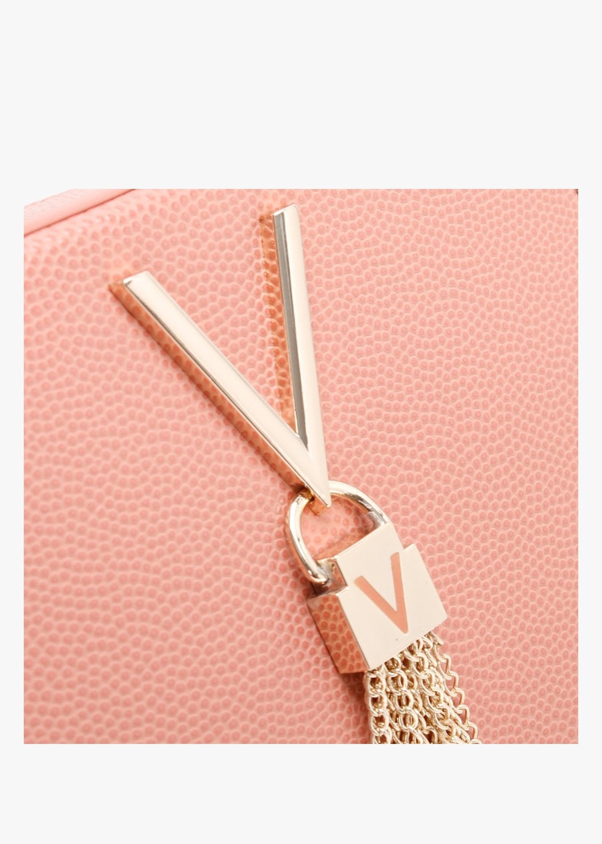 Divina Pink Pebbled Camera Bag