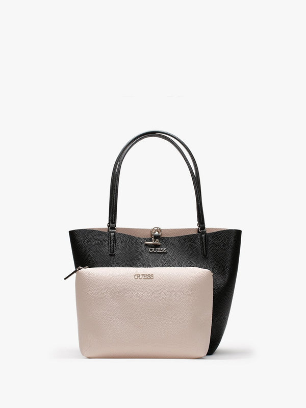 Alby Toggle II Black & Stone Tote Bag
