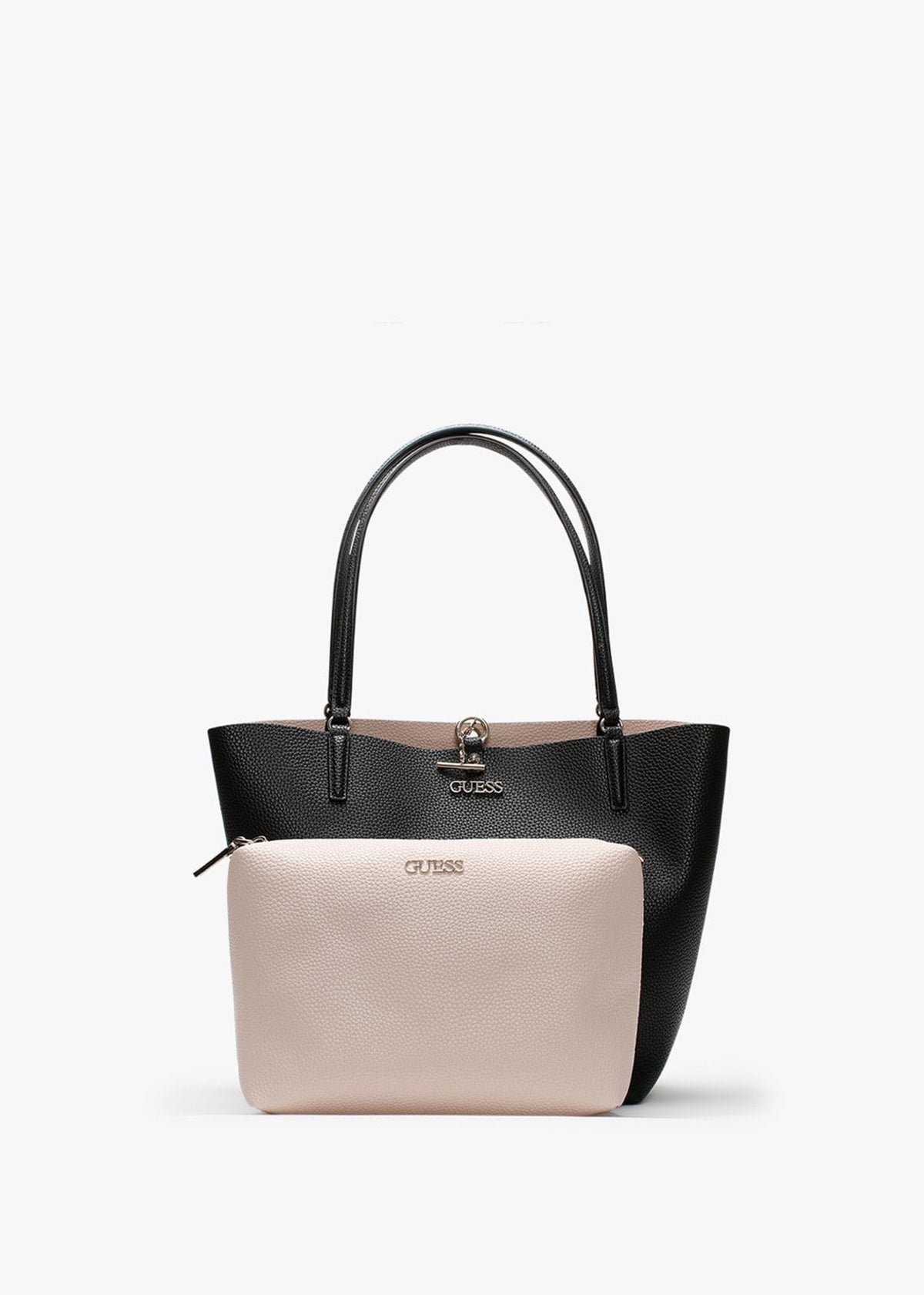 Alby Toggle II Black & Stone Tote Bag