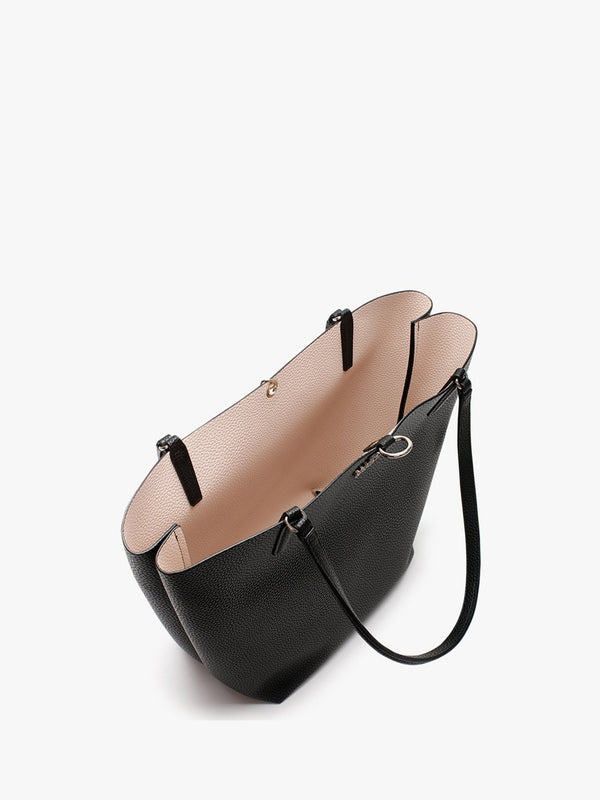 Alby Toggle II Black & Stone Tote Bag