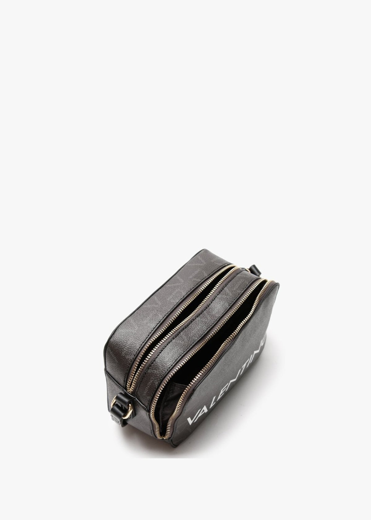 Liuto Black Logo Camera Bag