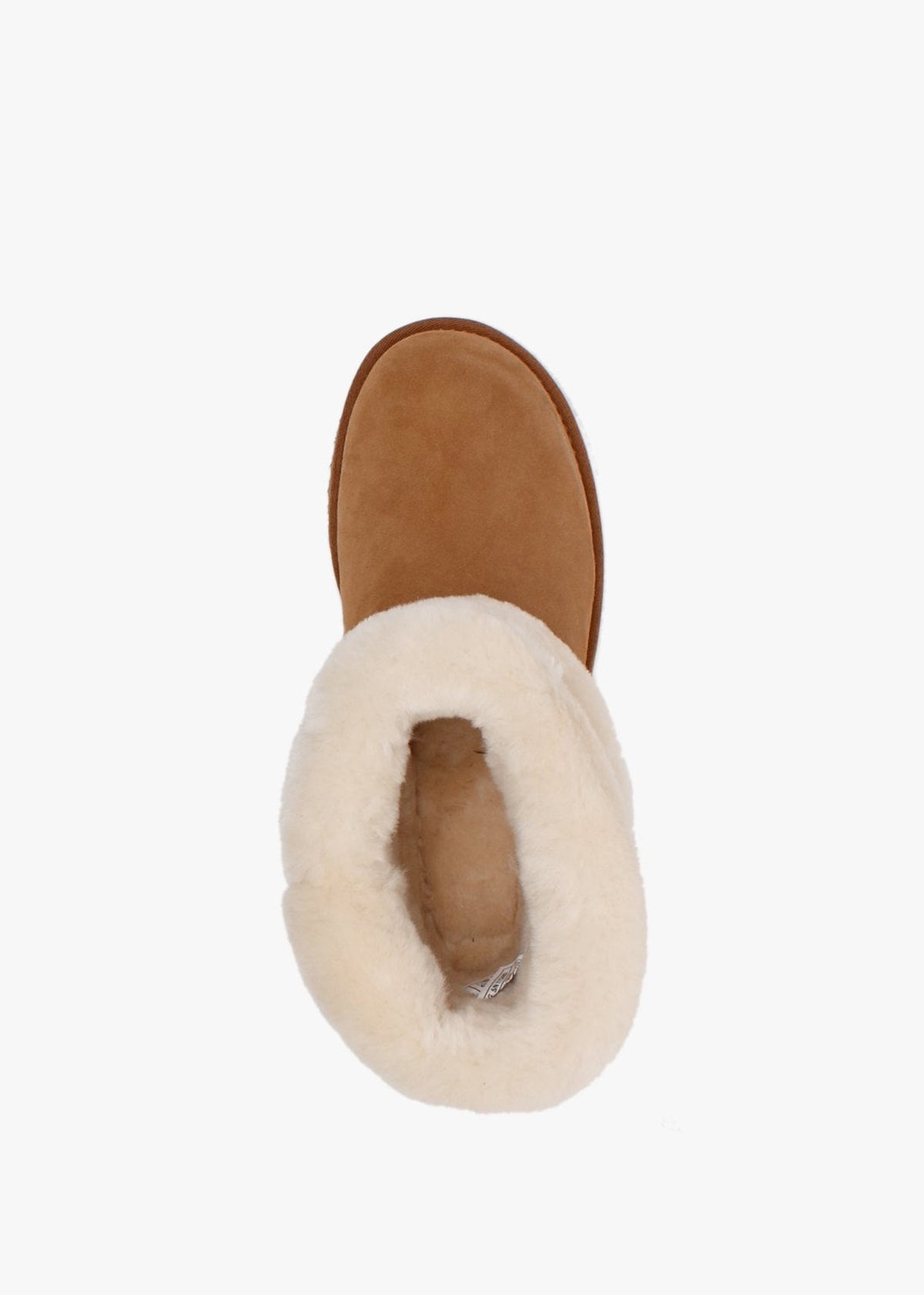 Fluff Mini Belted Chestnut & Natural Twinface Boots