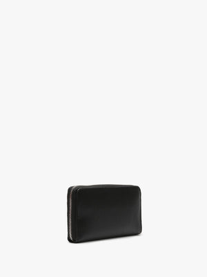 Divina Black Zip Around Wallet