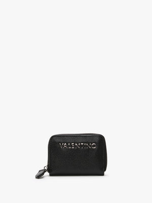 Divina Black Pebbled Coin Purse
