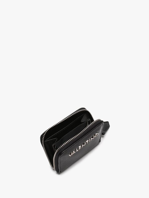 Divina Black Pebbled Coin Purse