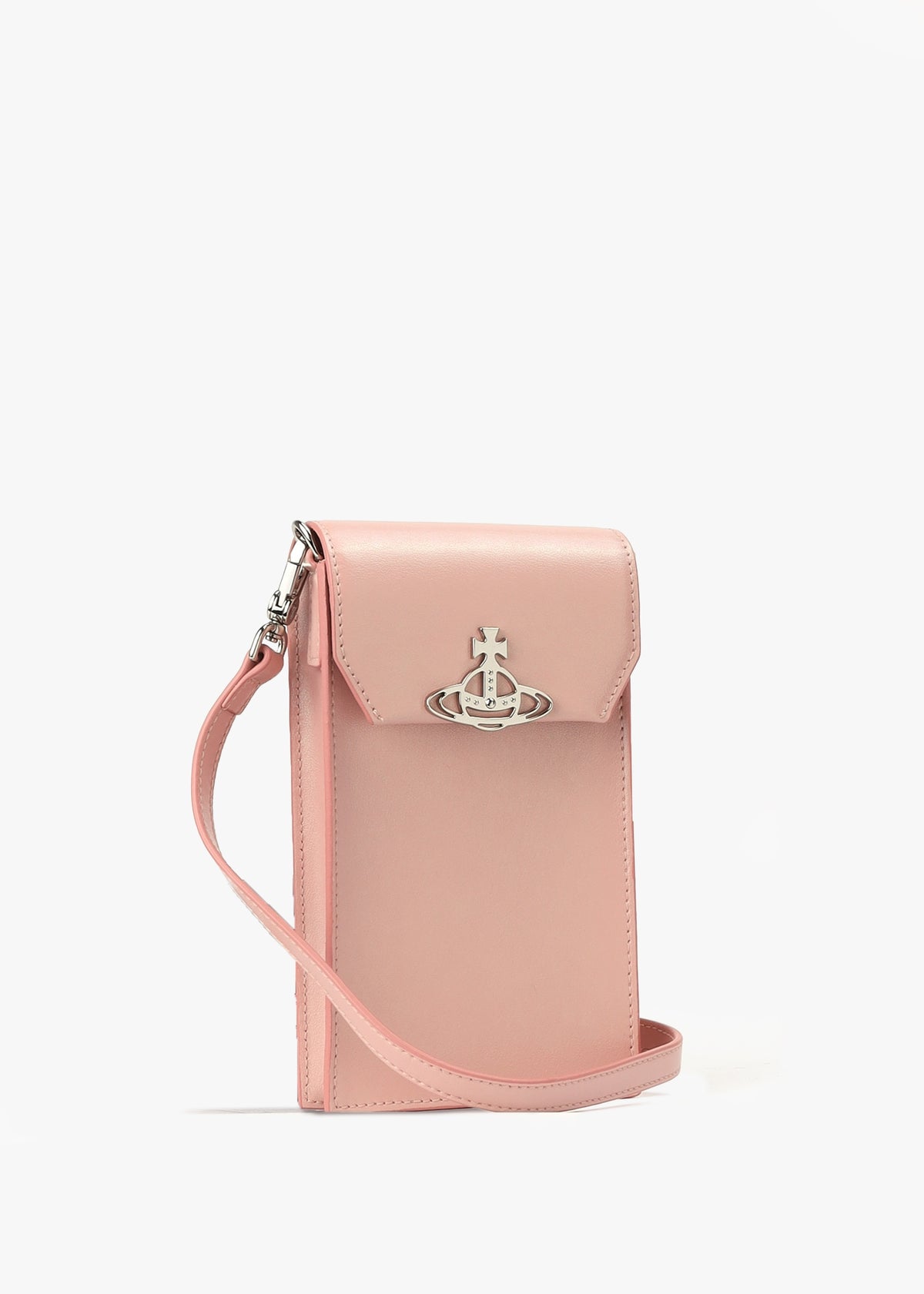Pink Pearlized Leather Phone Case