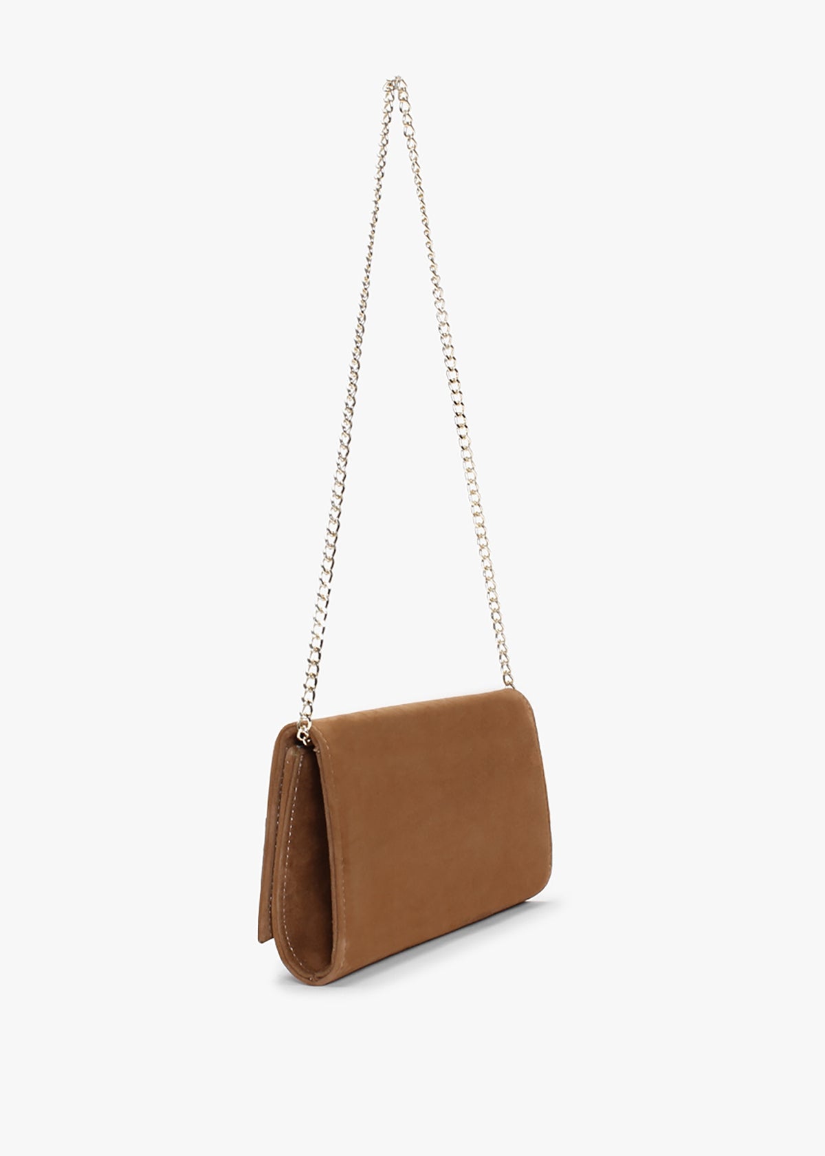 Natalia Tan Suede Jewelled Evening Bag