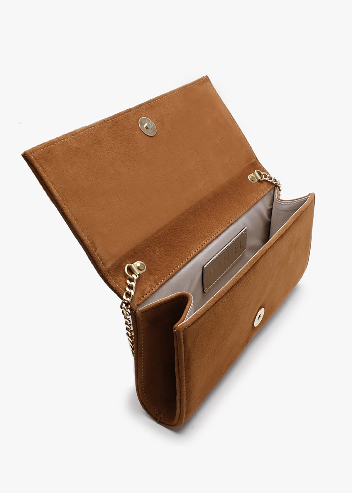 Natalia Tan Suede Jewelled Evening Bag