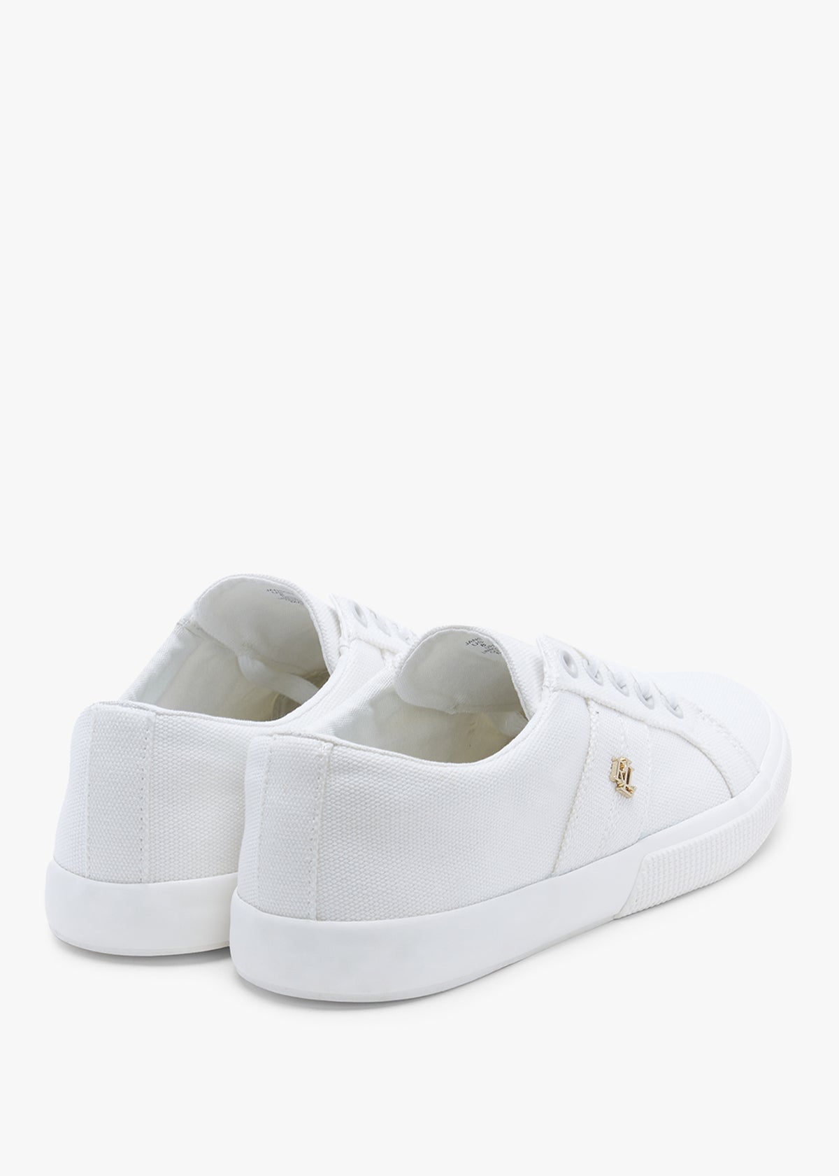Janson II White Canvas Trainers