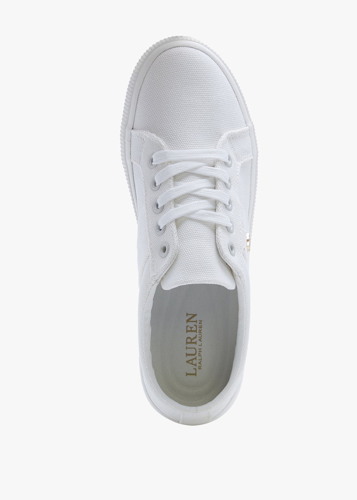 Janson II White Canvas Trainers