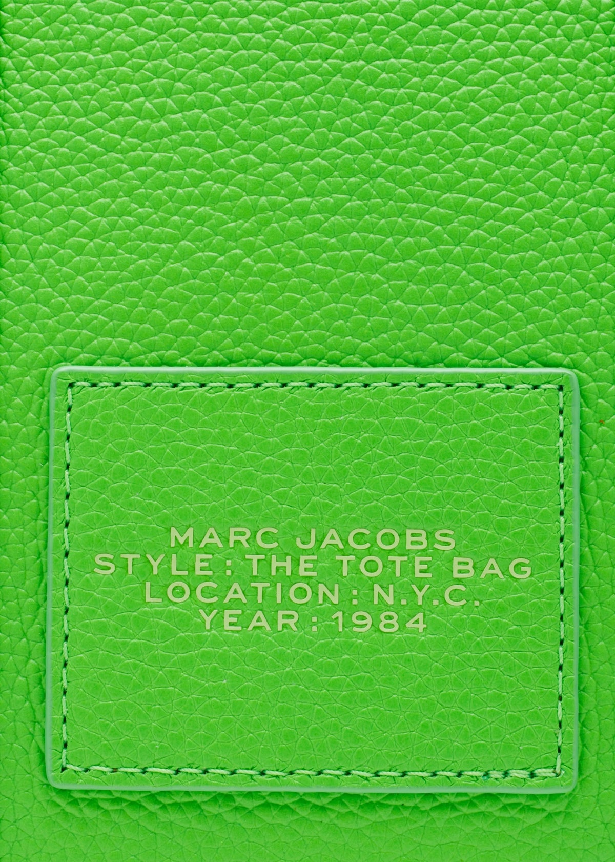 The Leather Small Apple Tote Bag