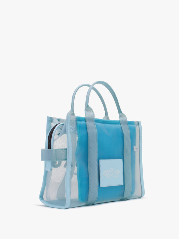 The Mesh Medium Pale Blue Tote Bag