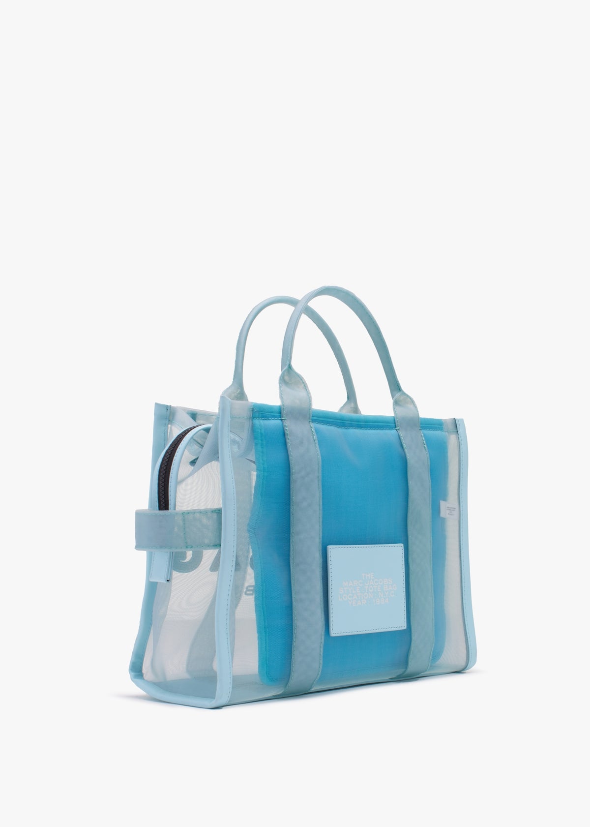 The Mesh Medium Pale Blue Tote Bag